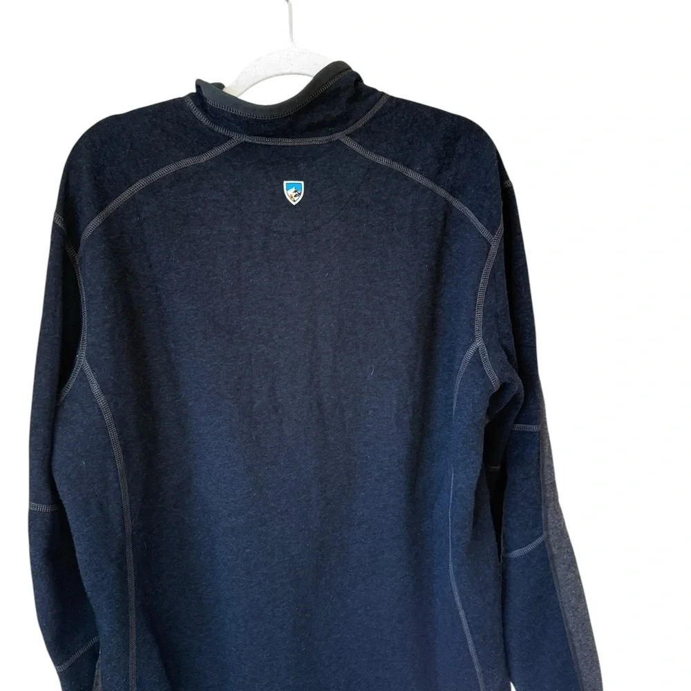 Kuhl Men's Half-Zip Pullover in Navy and Charcoal